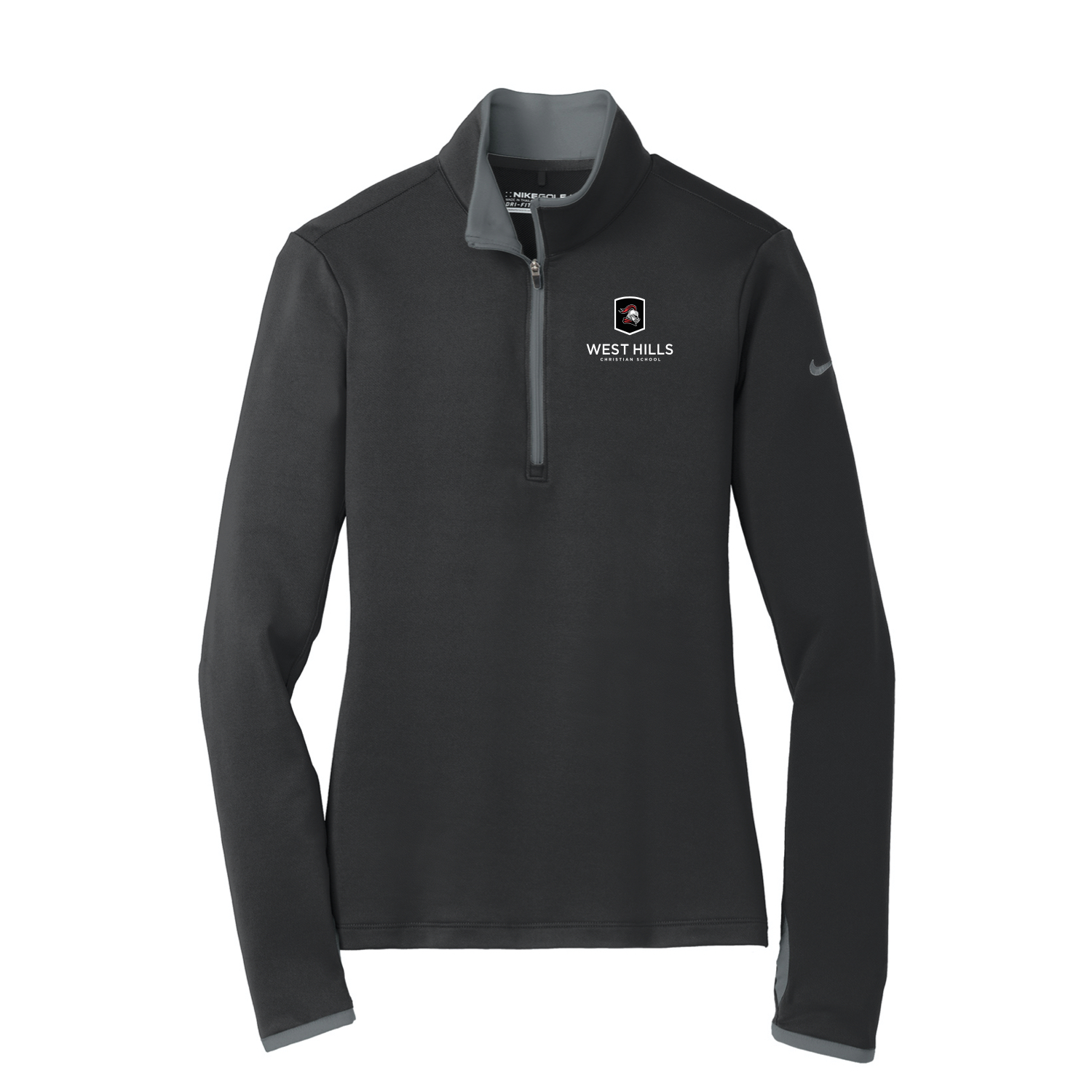 Nike Ladies Dri-FIT Stretch 1/2-Zip Cover-Up