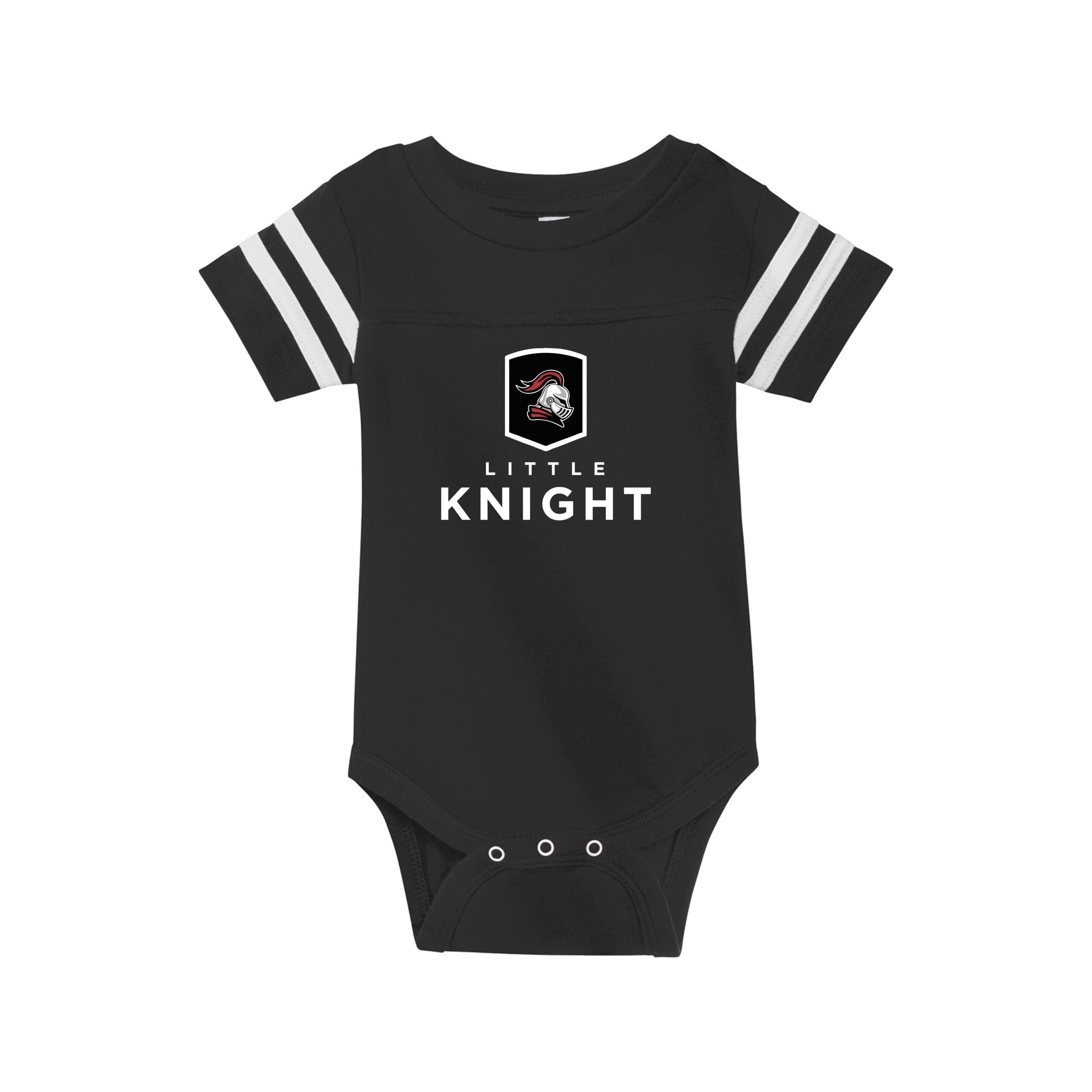 Rabbit Skins Infant Football Fine Jersey Bodysuit (Little Knight) - Image 2